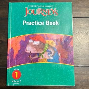 Houghton Mifflin Harcourt Journeys practice book grade 1 volume 2 paperback HMH
